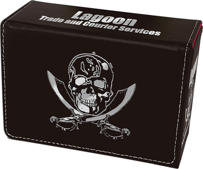 Black Lagoon W: Lagoon Company Synthetic Leather Deck Case image 1
