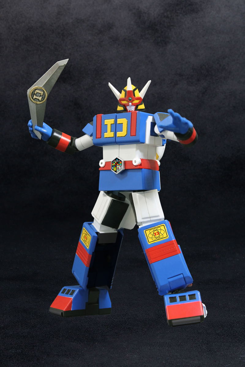 Denshi Sentai Denjiman Action Figure: Denzi Tiger & DaiDenzin image 4