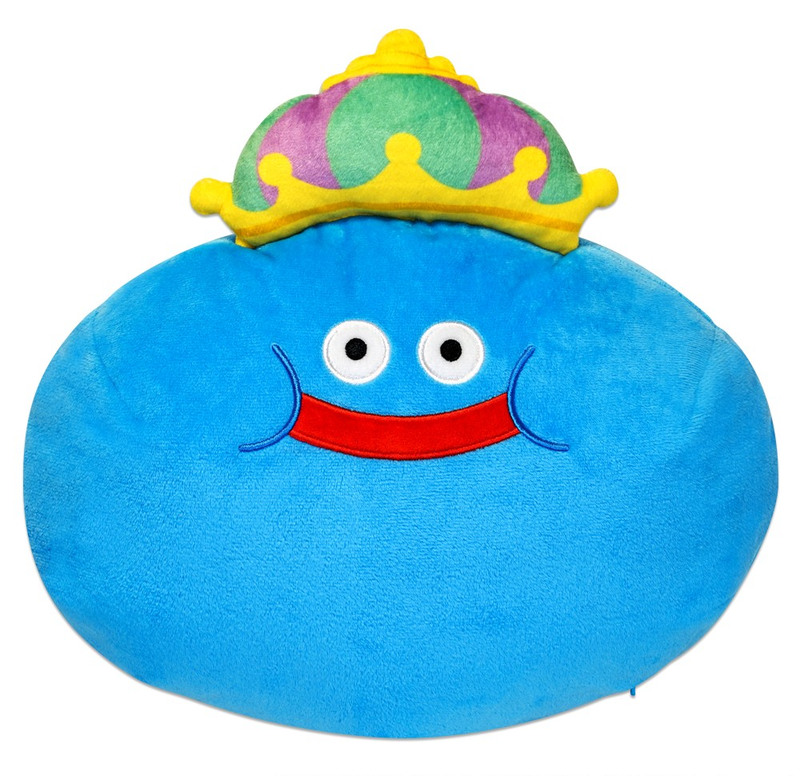Dragon Quest King Slime Travel Plush Neck Pillow image 1