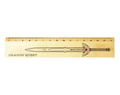 Dragon Quest: Sword Of Erdrick 35th Anniversary Version Metal Ruler (15cm) thumbnail 1