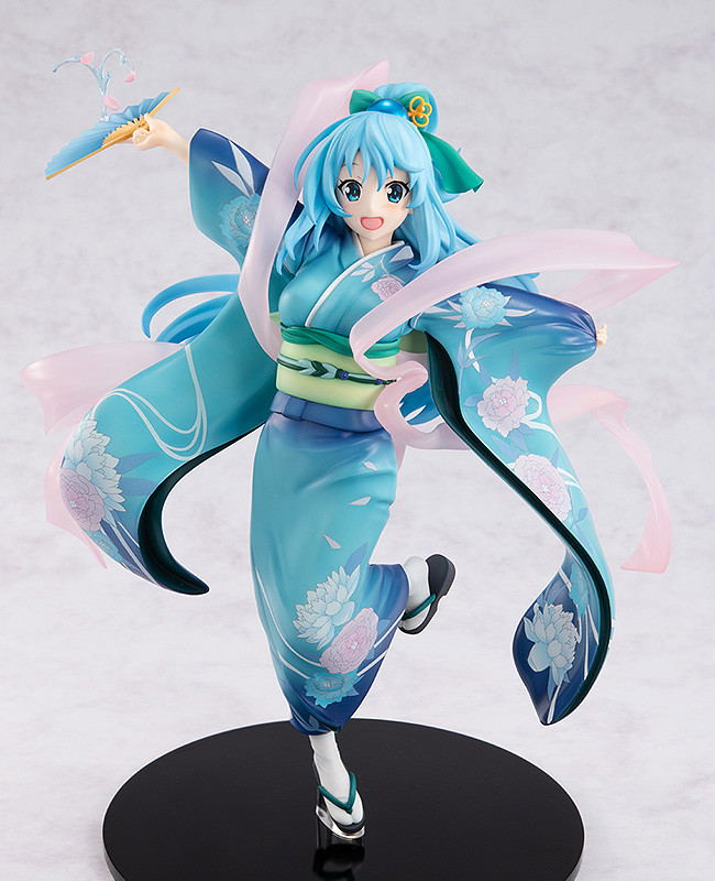 KD Colle Konosuba God's Blessing on this Wonderful World! Legend of Crimson 1/7 Scale Pre-Painted Figure: Aqua Oiran Ver. image 2