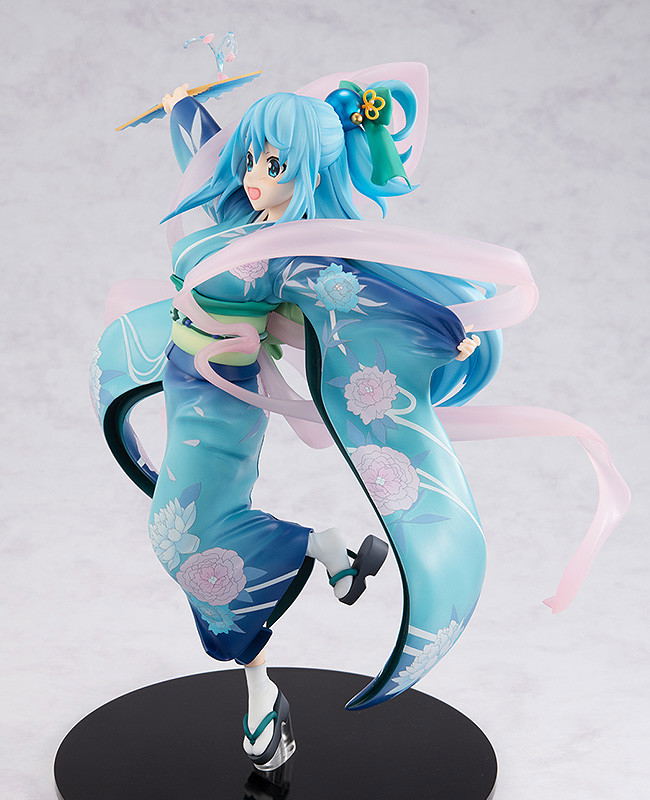 KD Colle Konosuba God's Blessing on this Wonderful World! Legend of Crimson 1/7 Scale Pre-Painted Figure: Aqua Oiran Ver. image 3