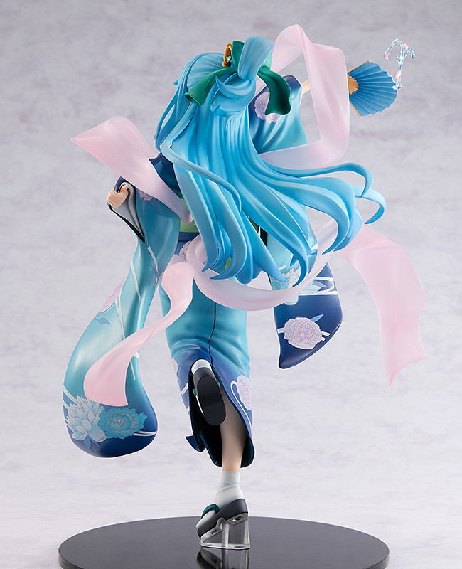 KD Colle Konosuba God's Blessing on this Wonderful World! Legend of Crimson 1/7 Scale Pre-Painted Figure: Aqua Oiran Ver. image 4