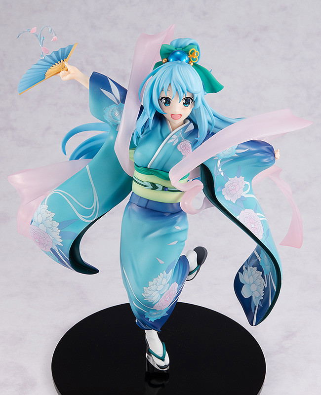 KD Colle Konosuba God's Blessing on this Wonderful World! Legend of Crimson 1/7 Scale Pre-Painted Figure: Aqua Oiran Ver. image 7