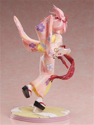 Magia Record Puella Magi Madoka Magica Side Story 1/7 Scale Pre-Painted Figure: Madoka Kaname Kimono Ver.