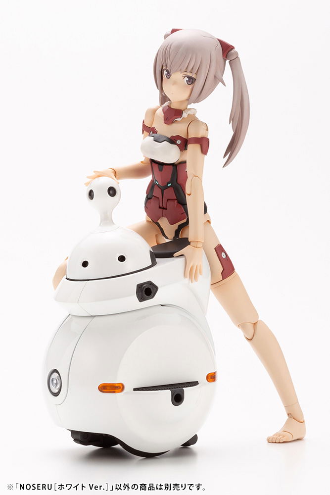 Maruttoys 1/12 Scale Plastic Model Kit: Noseru White Ver. image 12