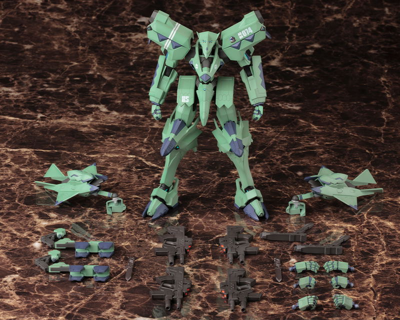 Muv-Luv Alternative 1/144 Scale Plastic Model Kit: F-22A Raptor Alfred Walken (Re-run) image 9