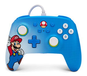PowerA Enhanced Wired Controller for Nintendo Switch (Mario Pop Art)