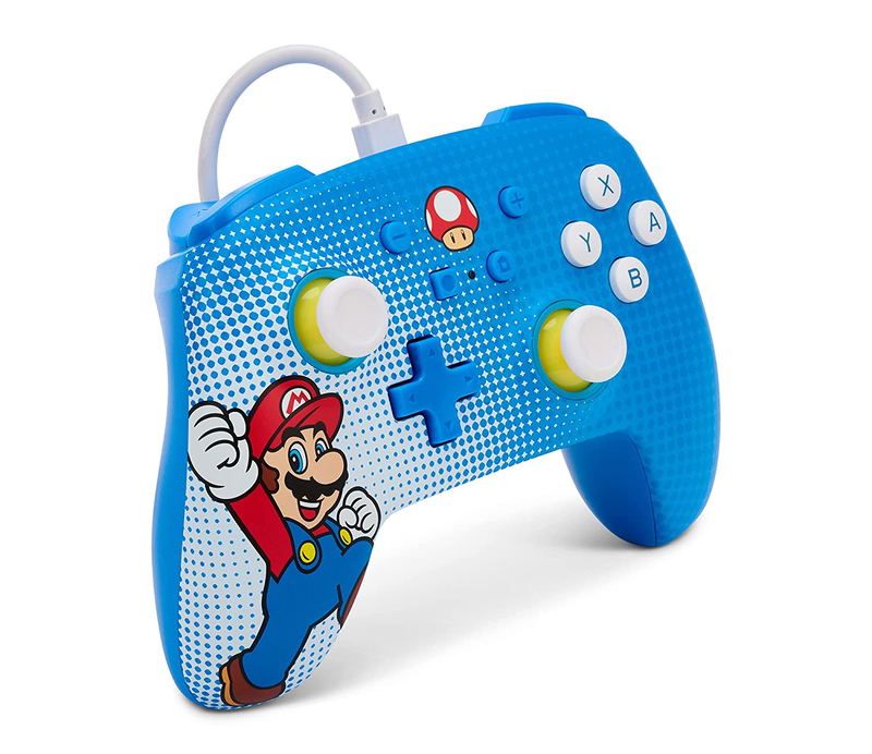 PowerA Enhanced Wired Controller for Nintendo Switch (Mario Pop Art) image 2