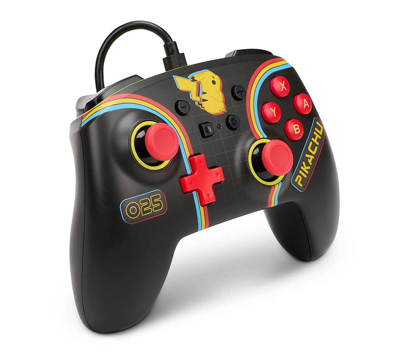 PowerA Enhanced Wired Controller for Nintendo Switch (Pikachu Arcade) image 2