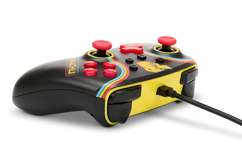 PowerA Enhanced Wired Controller for Nintendo Switch (Pikachu Arcade) image 5