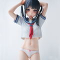 Sailor Fuku no Mannaka Pre-Painted Figure: Kantoku thumbnail 12