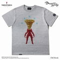 Demon's Souls Torch Torch T-shirt Collection: Yellow Robe Heather Gray (XXL Size) thumbnail 1