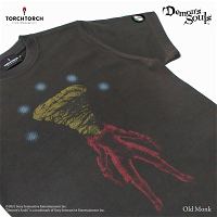 Demon's Souls Torch Torch T-shirt Collection: Yellow Robe Ink Black (L Size)