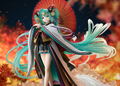 Character Vocal Series 01 Hatsune Miku 1/7 Scale Pre-Painted Figure: Hatsune Miku Land of the Eternal [GSC Online Shop Limited Ver.] thumbnail 6