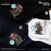 Demon's Souls Torch Torch T-shirt Collection: Latria Octopus Jailer In The Tower Black (S Size)