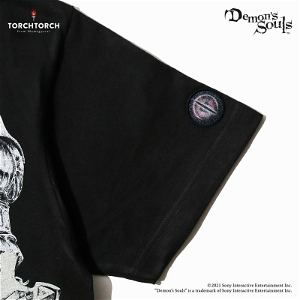 Demon's Souls Torch Torch T-shirt Collection: Ostrava Of Boletaria Black (XXL Size)