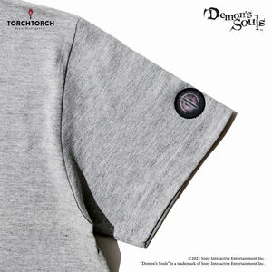 Demon's Souls Torch Torch T-shirt Collection: Yellow Robe Heather Gray (L Size)_