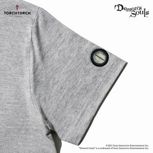 Demon's Souls Torch Torch T-shirt Collection: Yellow Robe Heather Gray (L Size)_