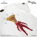 Demon's Souls Torch Torch T-shirt Collection: Yellow Robe Vanilla White (L Size) thumbnail 2