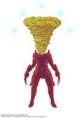 Demon's Souls Torch Torch T-shirt Collection: Yellow Robe Vanilla White (L Size) thumbnail 6