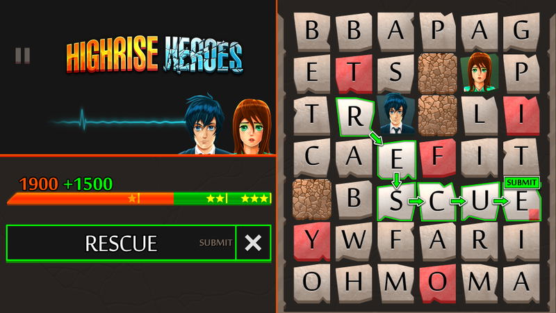 Highrise Heroes: Word Challenge <span class="ext" style="background-color: #2a475e; color: #FFFFFF;">STEAM</span> <span class="ext ext_digital">digital</span> image 2