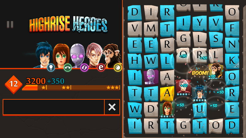 Highrise Heroes: Word Challenge <span class="ext" style="background-color: #2a475e; color: #FFFFFF;">STEAM</span> <span class="ext ext_digital">digital</span> image 4