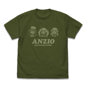 Girls Und Panzer Das Finale - Anzio High School T-shirt Moss (M Size)_