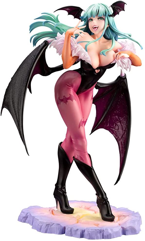 Darkstalkers 1/7 Scale Pre-Painted Figure: Morrigan Aensland image 1