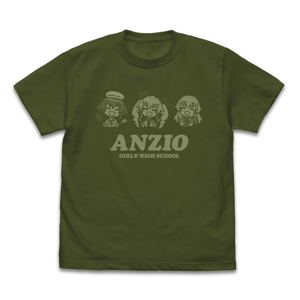 Girls Und Panzer Das Finale - Anzio High School T-shirt Moss (L Size)_