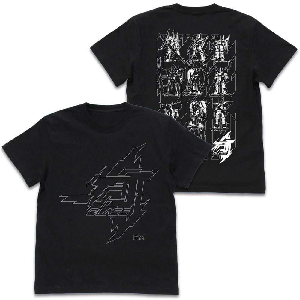 Heavy Metal L-Gaim A-Class T-shirt Black (L Size)