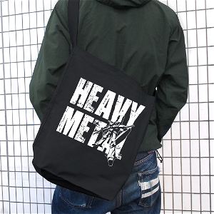 Heavy Metal L-Gaim Shoulder Tote Bag Black