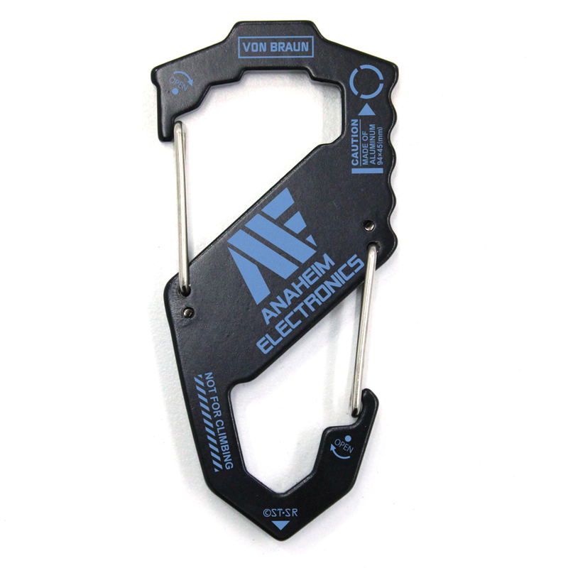 Mobile Suit Zeta Gundam - Anaheim Electronics Carabiner S Type Black image 1