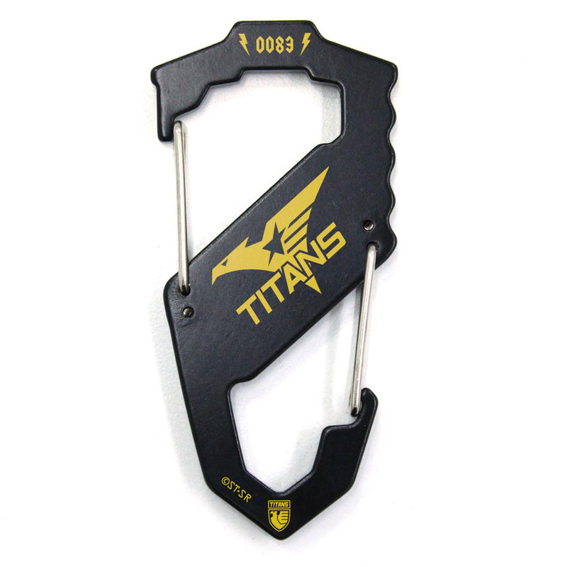 Mobile Suit Zeta Gundam - Titans Carabiner S Type Black image 1