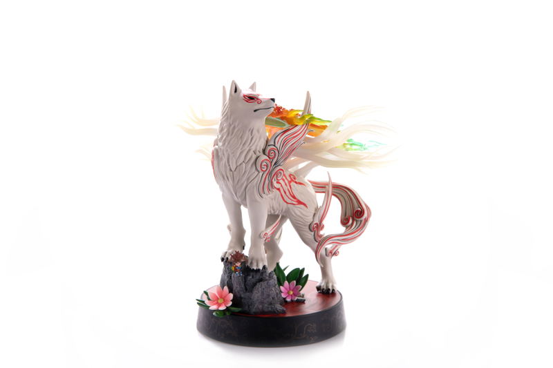 Okami PVC Painted Statue: Shiranui (Standard Pose) image 1