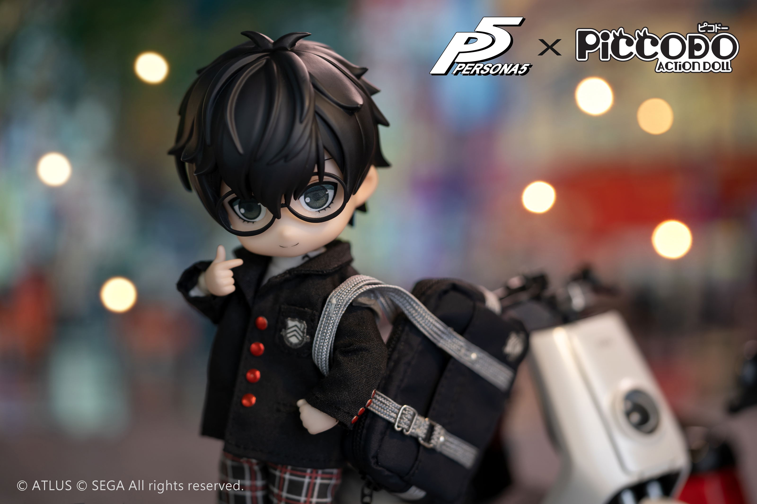 Piccodo Persona 5 Deformed Doll: Protagonist (Re-run)