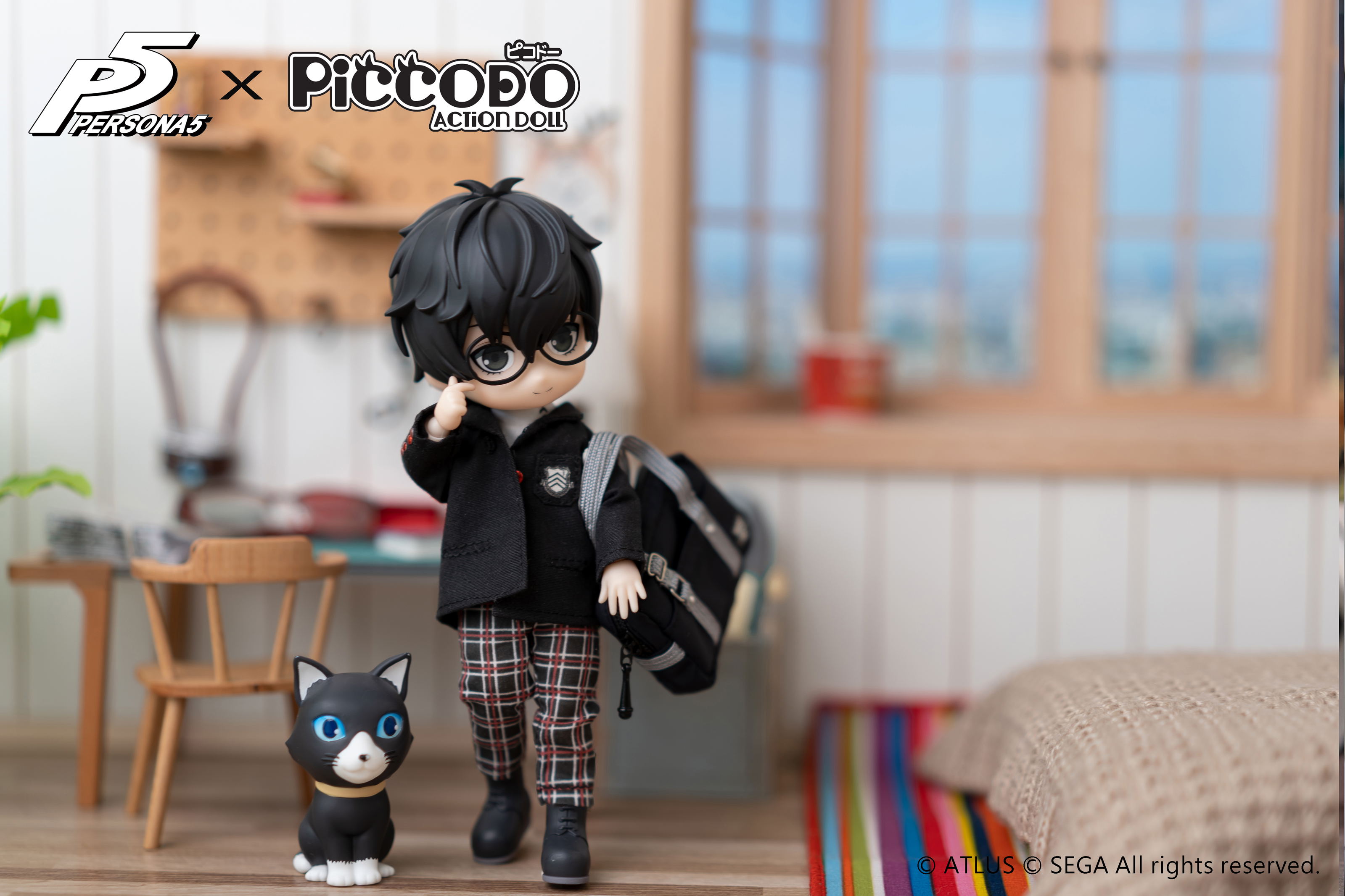 Piccodo Persona 5 Deformed Doll: Protagonist (Re-run)