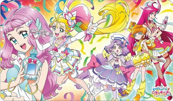Tropical-Rouge! Precure Character Rubber Mat: (A) (ENR-051) image 1