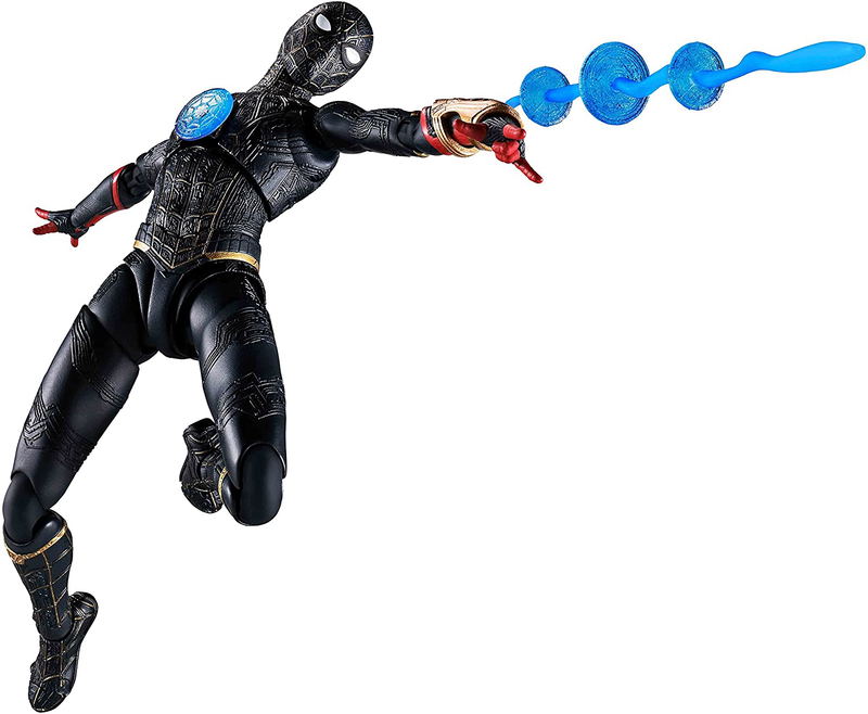 S.H.Figuarts Spider-Man No Way Home: Spider-Man Black & Gold Suit image 1