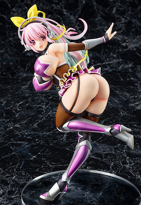 CA Works Taimanin RPG x Super Sonico 1/7 Scale Pre-Painted Figure: Super Sonico TAIMANIN Ver. image 4