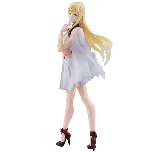 Gundam Girls Generation Mobile Suit Gundam Hathaway's Flash 1/8 Scale Pre-Painted Figure: Gigi Andalucia image 1