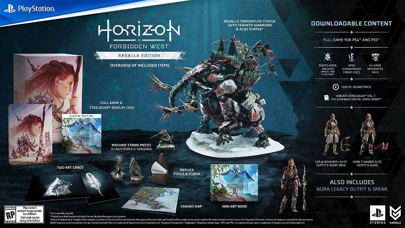 Horizon Forbidden Edition] PlayStation [Regalla for 4, PlayStation 5 West