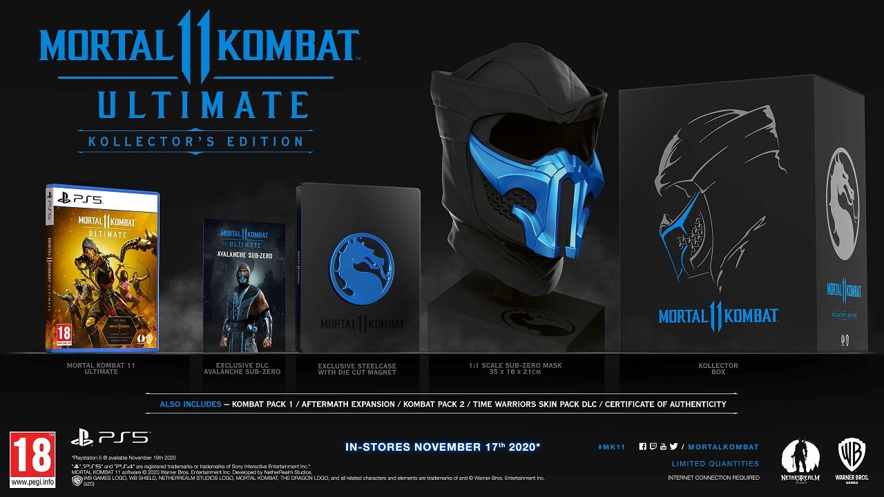 Warner Bros Games PS5 Mortal Kombat 11 Ultimate Edition Video Game - US