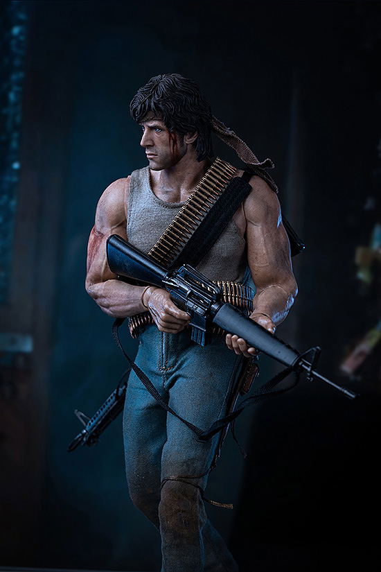 Rambo First Blood 1/6 Scale Pre-Painted Action Figure: John Rambo image 11