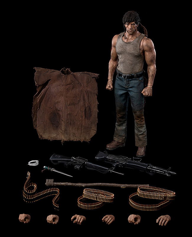 Rambo First Blood 1/6 Scale Pre-Painted Action Figure: John Rambo image 2