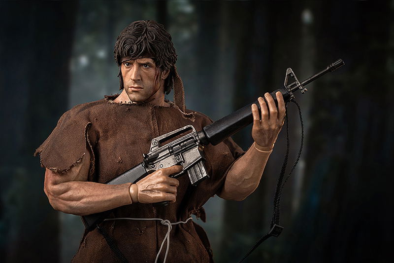 Rambo First Blood 1/6 Scale Pre-Painted Action Figure: John Rambo image 9
