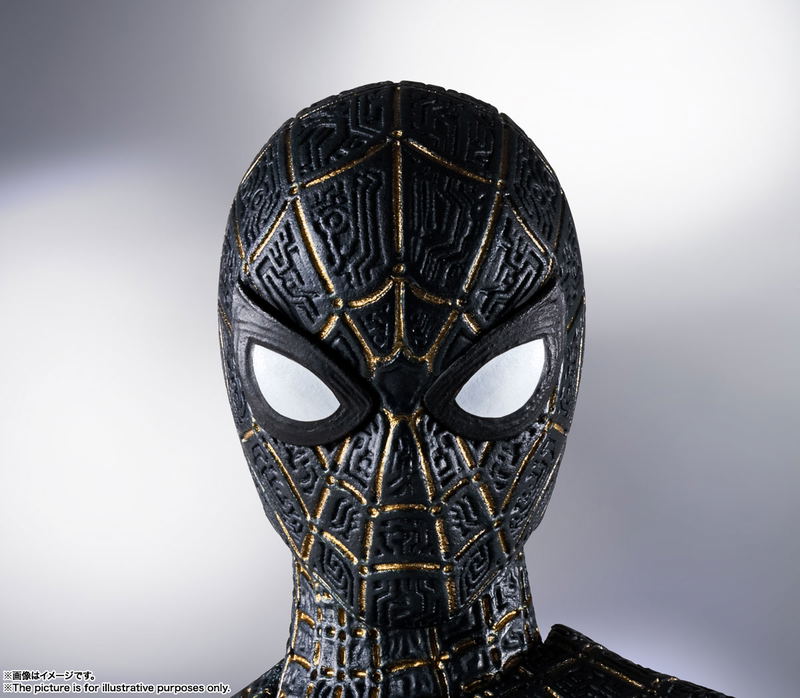 S.H.Figuarts Spider-Man No Way Home: Spider-Man Black & Gold Suit image 8