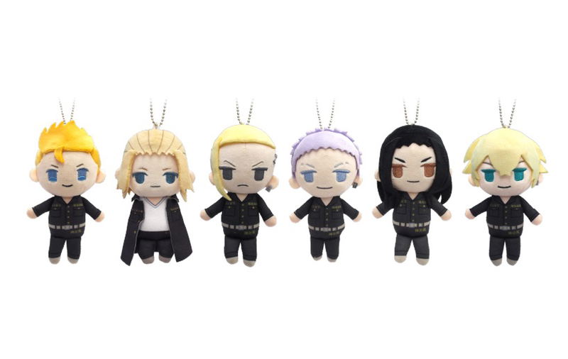 Tokyo Revengers - Petit Fuwa Plush (Set of 6 Pieces) image 1