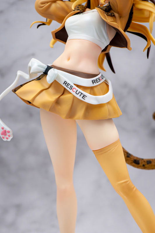 Zetsumetsukigudan RESCUTE NO. 15 1/7 Scale Pre-Painted Figure: Shi Hu Leopard Cat image 4
