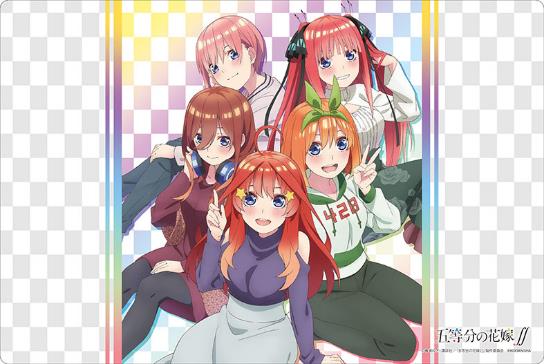 Bushiroad Rubber Mat Collection V2 Vol. 152 The Quintessential Quintuplets Season 2 Part. 3 image 1